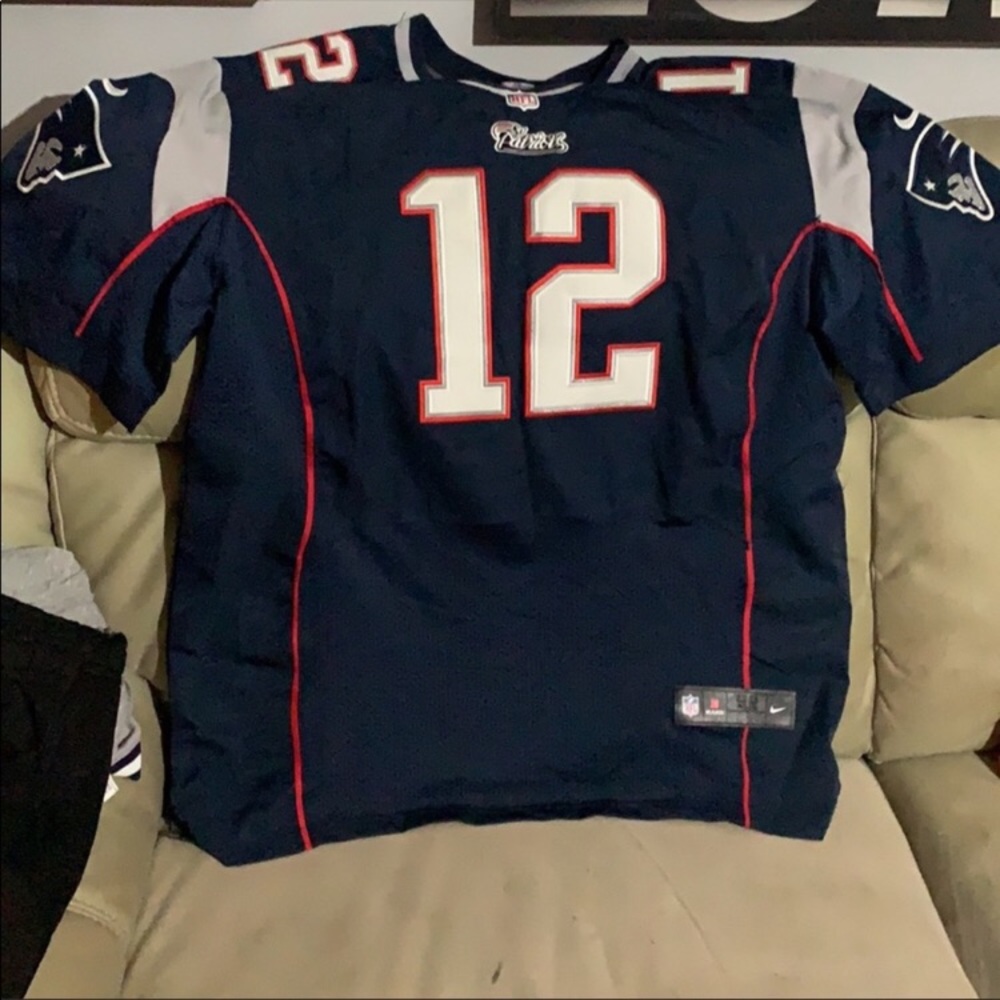 Tom Brady #12 Patriots Jersey NWT New Authentic On field Jersey size 52 🔥🔥🐐🏈